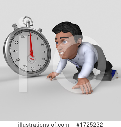 Stopwatch Clipart #1725232 by KJ Pargeter
