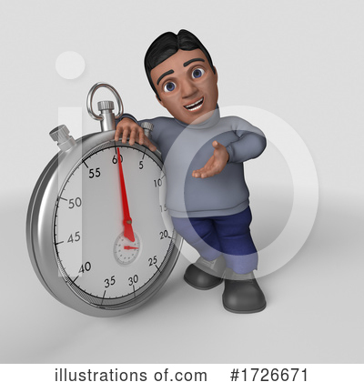 Stopwatch Clipart #1726671 by KJ Pargeter