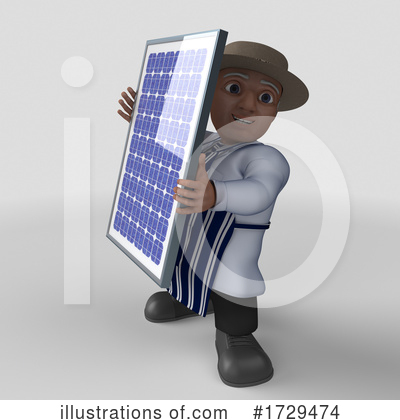 Solar Panel Clipart #1729474 by KJ Pargeter