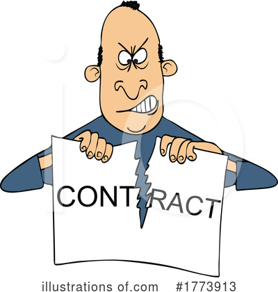 Contract Clipart #1773913 by djart