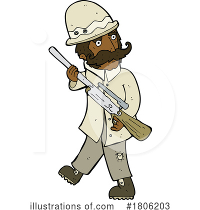 Mexican Man Clipart #1806203 by lineartestpilot