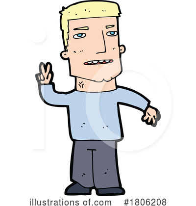Royalty-Free (RF) Man Clipart Illustration by lineartestpilot - Stock Sample #1806208