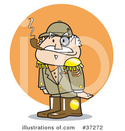 Royalty-Free (RF) Man Clipart Illustration by Andy Nortnik - Stock Sample #37272
