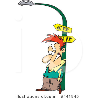 Royalty-Free (RF) Man Clipart Illustration by toonaday - Stock Sample #441845