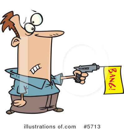 Gun Clipart #5713 by toonaday