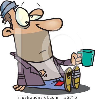 Beggars Clipart #5815 by toonaday
