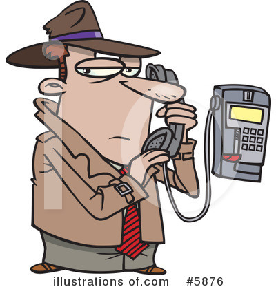 Detective Clipart #5876 by toonaday