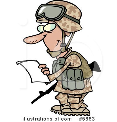 Soldier Clipart #5883 by toonaday