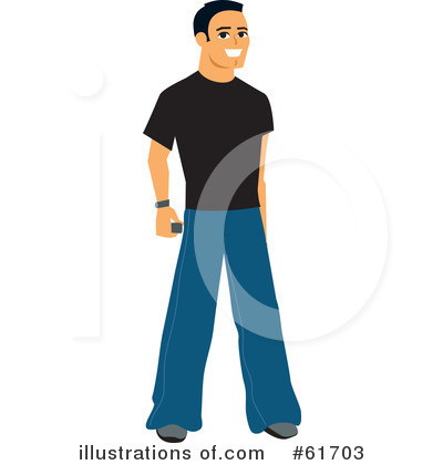 Man Clipart #61698 - Illustration by Monica