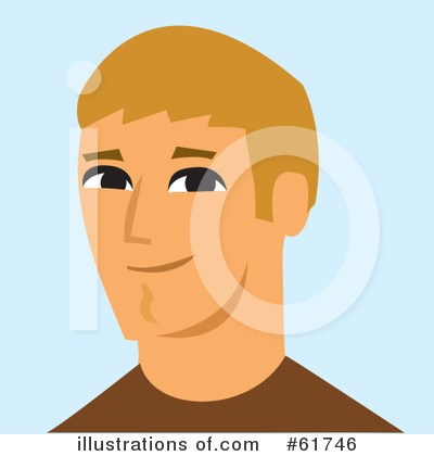 Royalty-Free (RF) Man Clipart Illustration by Monica - Stock Sample #61746