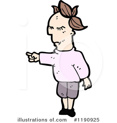 Royalty-Free (RF) Man Pointing Clipart Illustration by lineartestpilot - Stock Sample #1190925