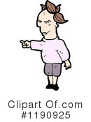 Man Pointing Clipart #1190925 by lineartestpilot