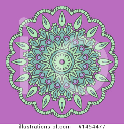 Royalty-Free (RF) Mandala Clipart Illustration by KJ Pargeter - Stock Sample #1454477
