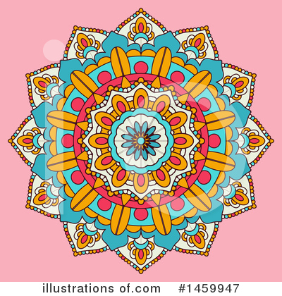 Royalty-Free (RF) Mandala Clipart Illustration by KJ Pargeter - Stock Sample #1459947
