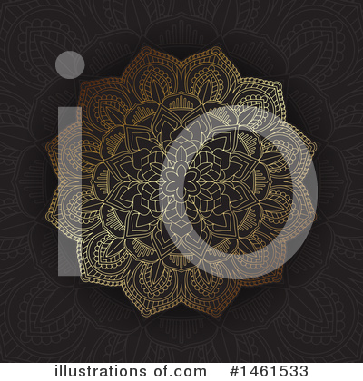 Royalty-Free (RF) Mandala Clipart Illustration by KJ Pargeter - Stock Sample #1461533