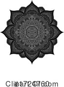 Mandala Clipart #1724760 by AtStockIllustration