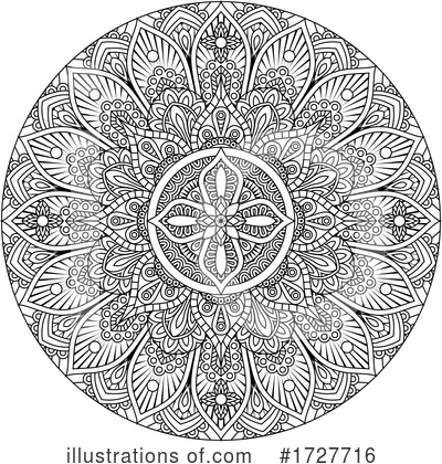 Royalty-Free (RF) Mandala Clipart Illustration by AtStockIllustration - Stock Sample #1727716