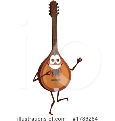 Royalty-Free (RF) Mandolin Clipart Illustration by Vector Tradition SM - Stock Sample #1786284