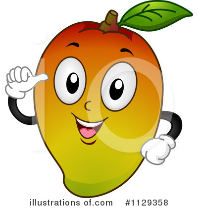 Royalty-Free (RF) Mango Clipart Illustration by BNP Design Studio - Stock Sample #1129358