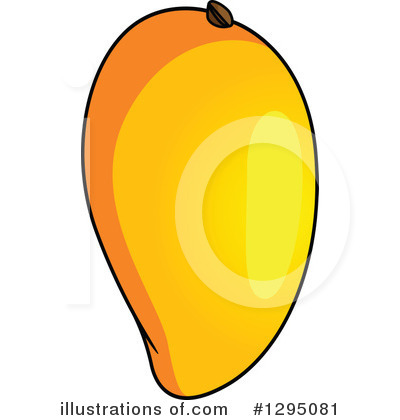 Royalty-Free (RF) Mango Clipart Illustration by Vector Tradition SM - Stock Sample #1295081