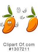 Mango Clipart #1307211 by Vector Tradition SM