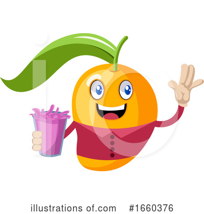 Royalty-Free (RF) Mango Clipart Illustration by Morphart Creations - Stock Sample #1660376