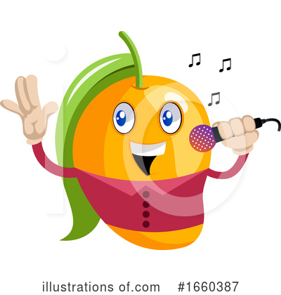 Royalty-Free (RF) Mango Clipart Illustration by Morphart Creations - Stock Sample #1660387