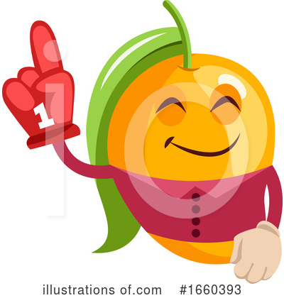 Royalty-Free (RF) Mango Clipart Illustration by Morphart Creations - Stock Sample #1660393