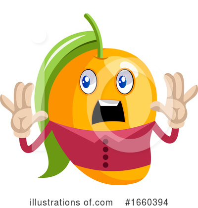 Royalty-Free (RF) Mango Clipart Illustration by Morphart Creations - Stock Sample #1660394