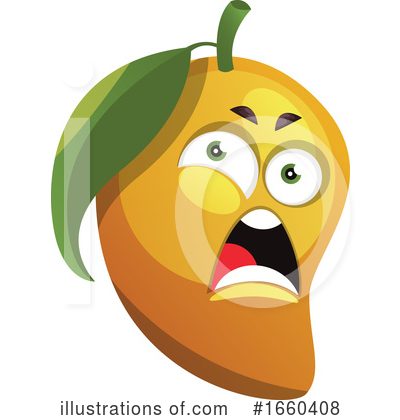 Royalty-Free (RF) Mango Clipart Illustration by Morphart Creations - Stock Sample #1660408