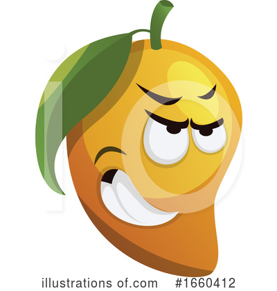 Royalty-Free (RF) Mango Clipart Illustration by Morphart Creations - Stock Sample #1660412