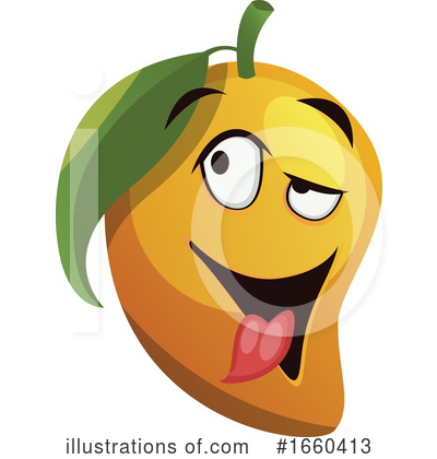 Royalty-Free (RF) Mango Clipart Illustration by Morphart Creations - Stock Sample #1660413