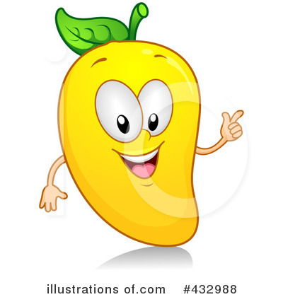 Royalty-Free (RF) Mango Clipart Illustration by BNP Design Studio - Stock Sample #432988