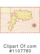 Map Clipart #1107780 by patrimonio