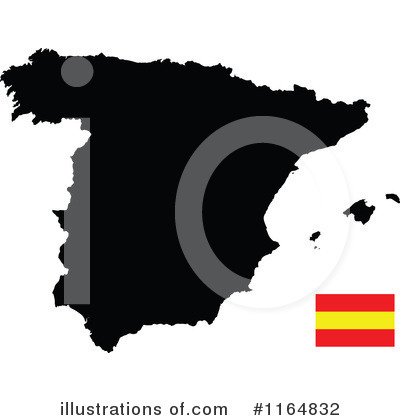 Spanish Flag Clipart #1164832 by Andrei Marincas