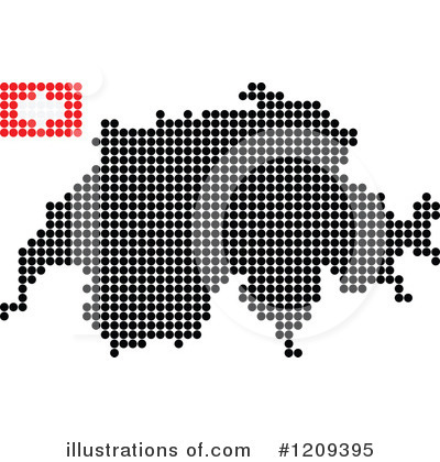 Royalty-Free (RF) Map Clipart Illustration by Andrei Marincas - Stock Sample #1209395