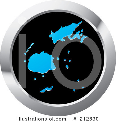 Royalty-Free (RF) Map Clipart Illustration by Lal Perera - Stock Sample #1212830