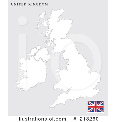 Royalty-Free (RF) Map Clipart Illustration by Lal Perera - Stock Sample #1218260