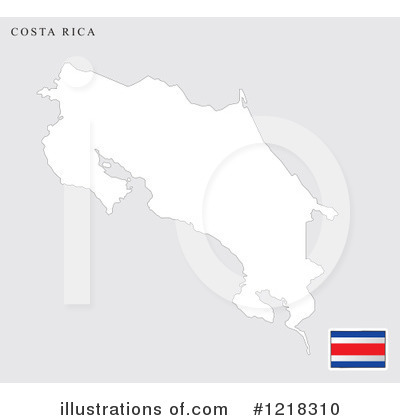 Costa Rica Clipart #1218310 by Lal Perera