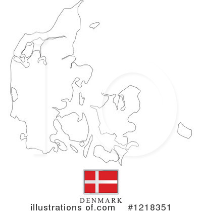 Royalty-Free (RF) Map Clipart Illustration by Lal Perera - Stock Sample #1218351