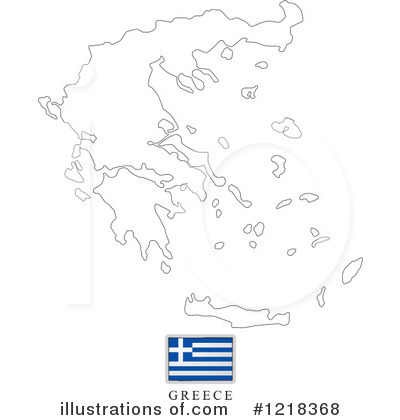 Greek Flag Clipart #1218368 by Lal Perera