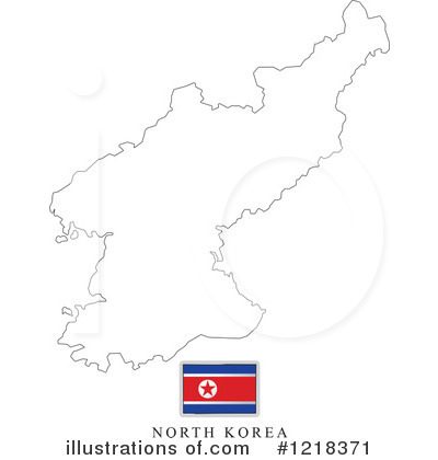 North Korea Clipart #1218371 by Lal Perera