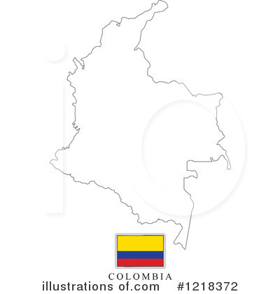 Colombia Flag Clipart #1218372 by Lal Perera