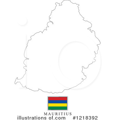 Royalty-Free (RF) Map Clipart Illustration by Lal Perera - Stock Sample #1218392