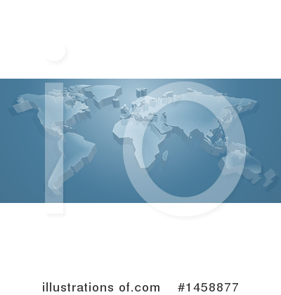 Royalty-Free (RF) Map Clipart Illustration by AtStockIllustration - Stock Sample #1458877