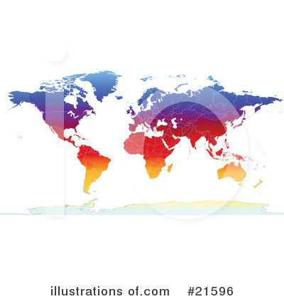 Royalty-Free (RF) Map Clipart Illustration by Tonis Pan - Stock Sample #21596