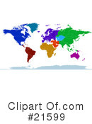 Map Clipart #21599 by Tonis Pan