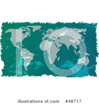 Royalty-Free (RF) Map Clipart Illustration by Prawny - Stock Sample #48717