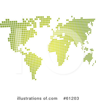 Royalty-Free (RF) Map Clipart Illustration by Kheng Guan Toh - Stock Sample #61203