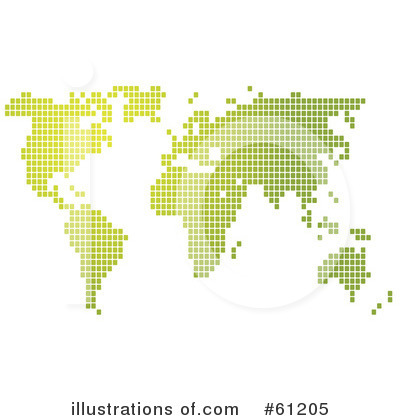 Royalty-Free (RF) Map Clipart Illustration by Kheng Guan Toh - Stock Sample #61205